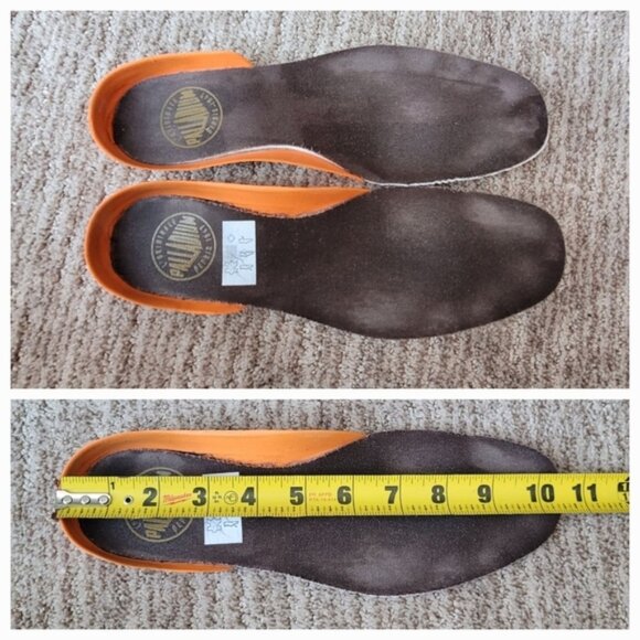 Palladium Pallabrouse Baggy Foldover Leather Boots Felt Lined Lace Up Brown 8.5 - Picture 13 of 14